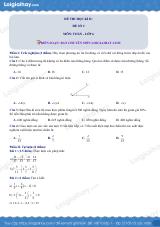 Đề thi học kì 2 Toán 6 - Đề số 2 - Kết nối tri thức